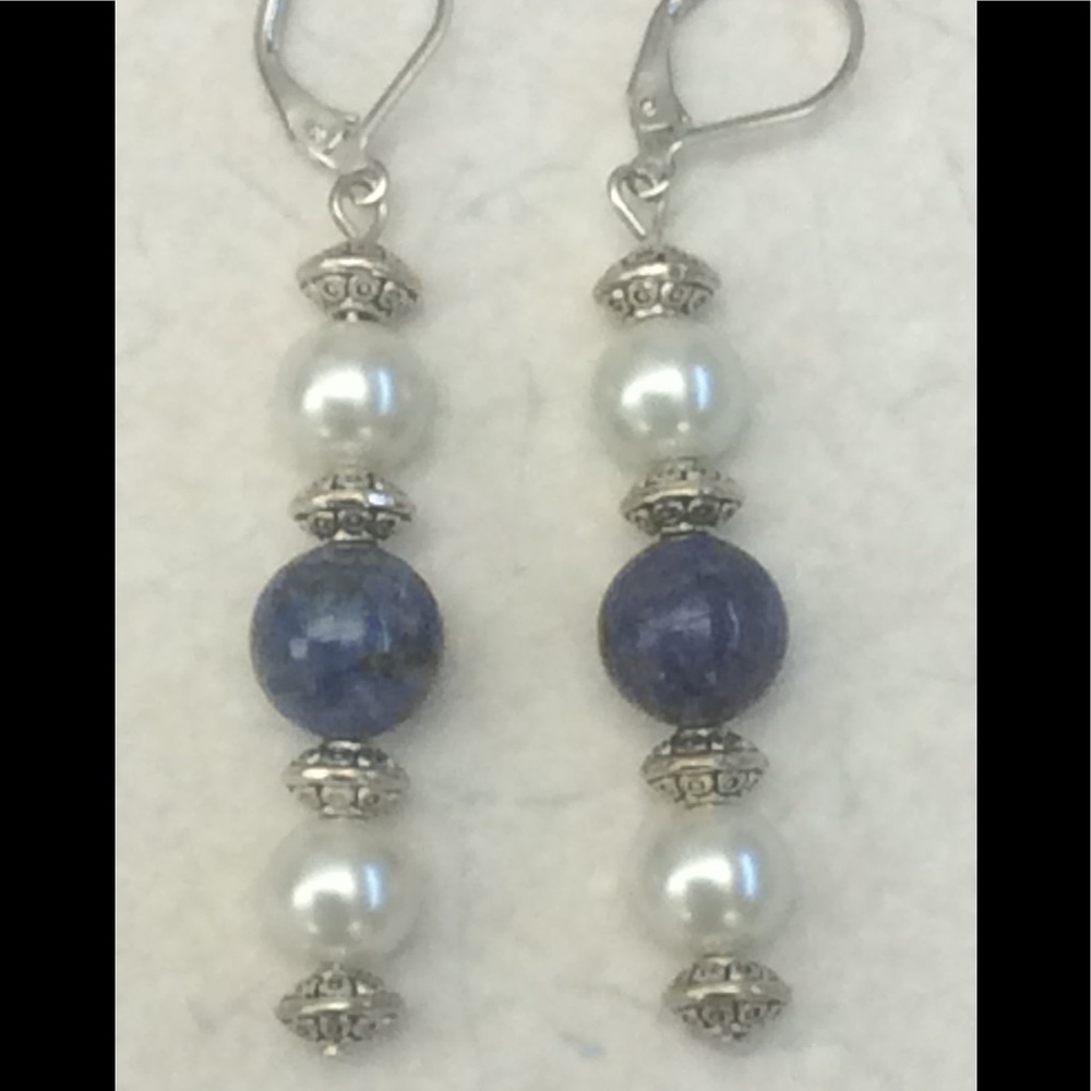 Blue Jean Rhapsody earrings
